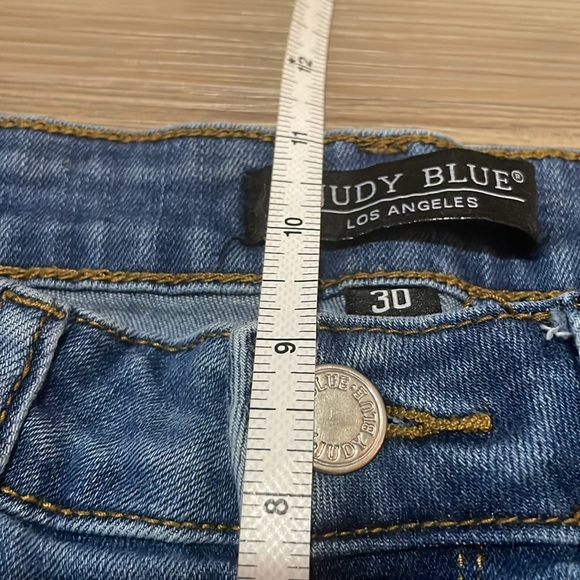 Judy Blue Relaxed Fit Straight Leg Jeans JB82103 JS Womens Size 30 Medium wash - Picture 8 of 13